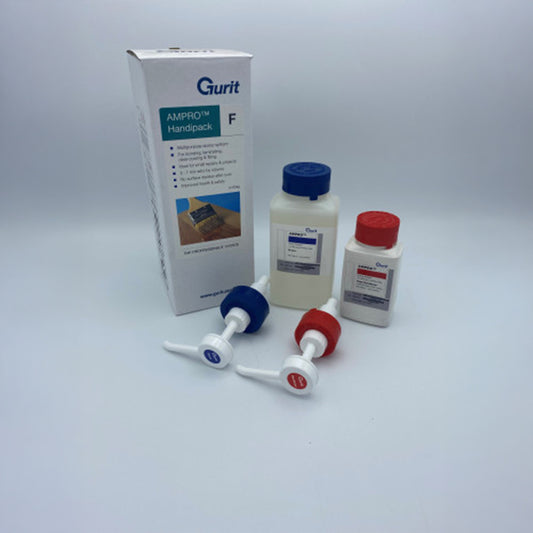 Ampro Handipack Resin & Fast Hardener 375g + Pumps