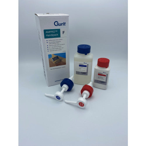 Ampro Handipack Resin & Fast Hardener 375g + Pumps